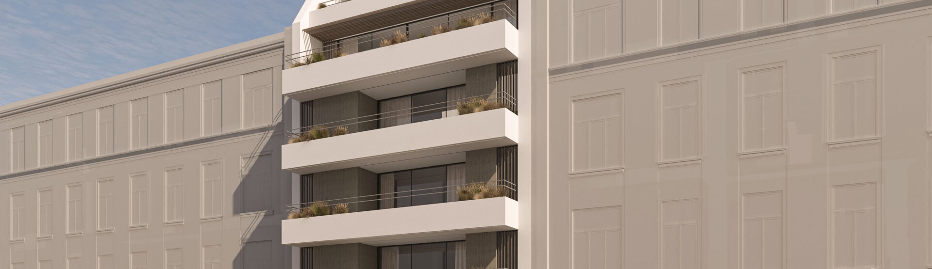 Image - Contemporary Apartment Building in Papagou