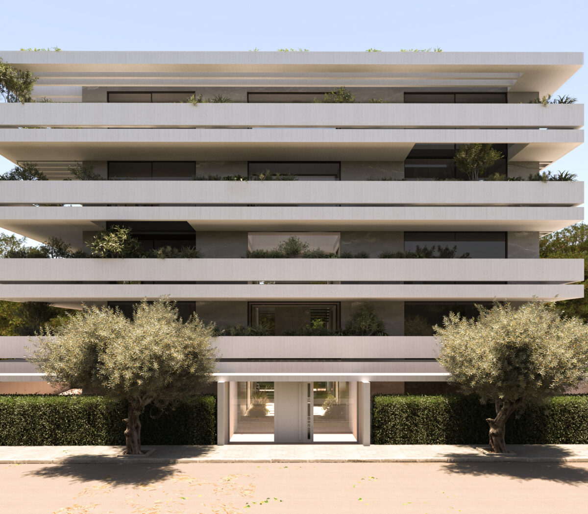Elegant Apartment Building in Athens - image
