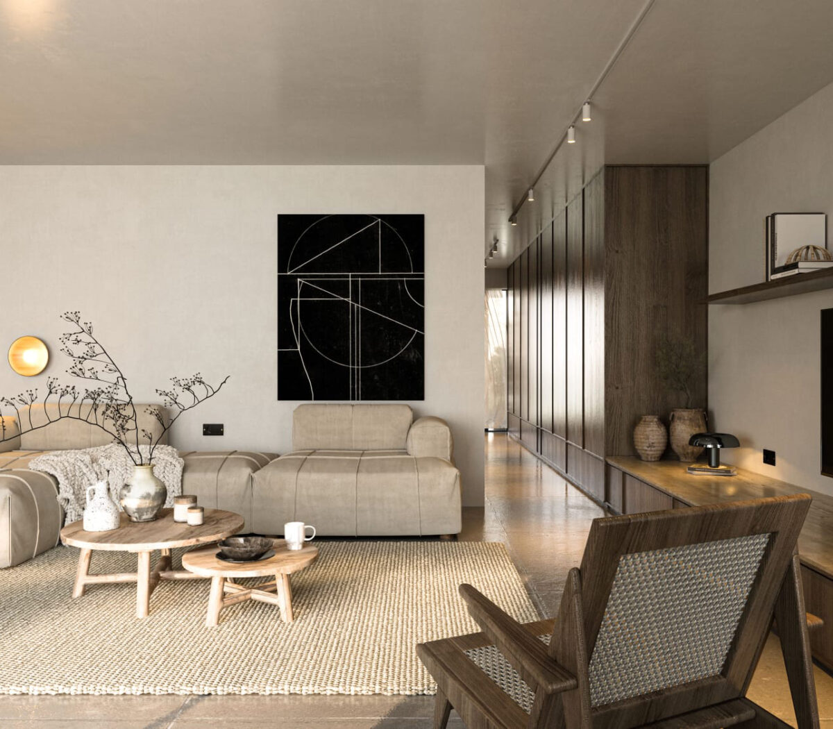 Contemporary Apartment Building in Papagou - image