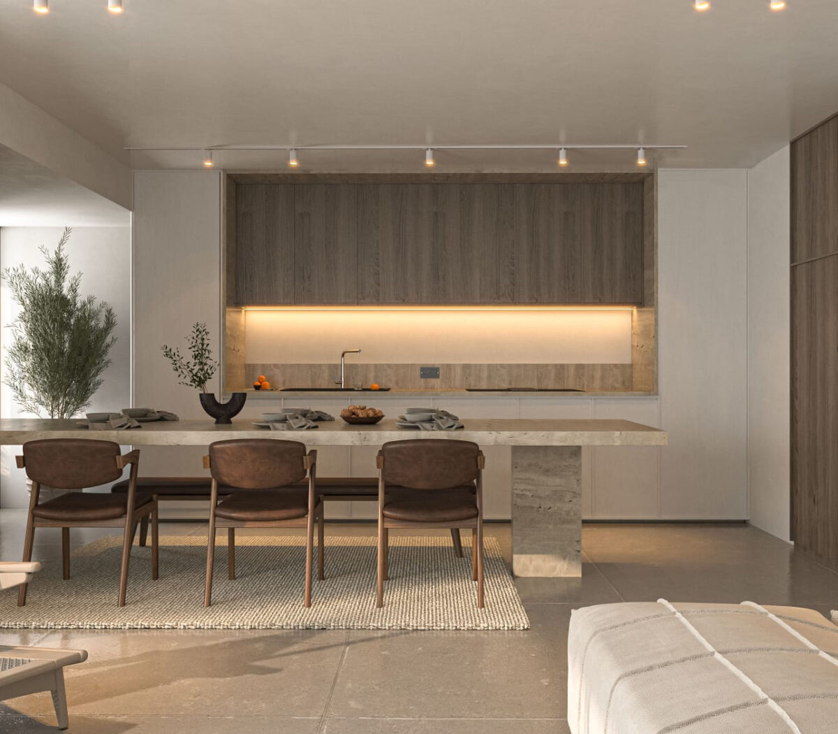 Contemporary Apartment Building in Papagou - image