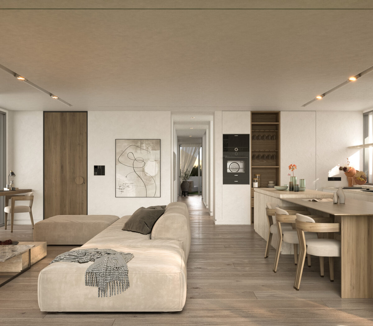 Modern Apartment Building in Vrilisia - image